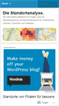 Mobile Screenshot of blog.standortanalyse.biz